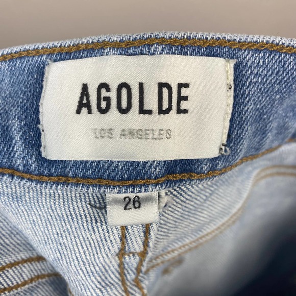 Agolde Jeans Nico High Rise Slim Fit Embark Size 26 - Picture 11 of 13